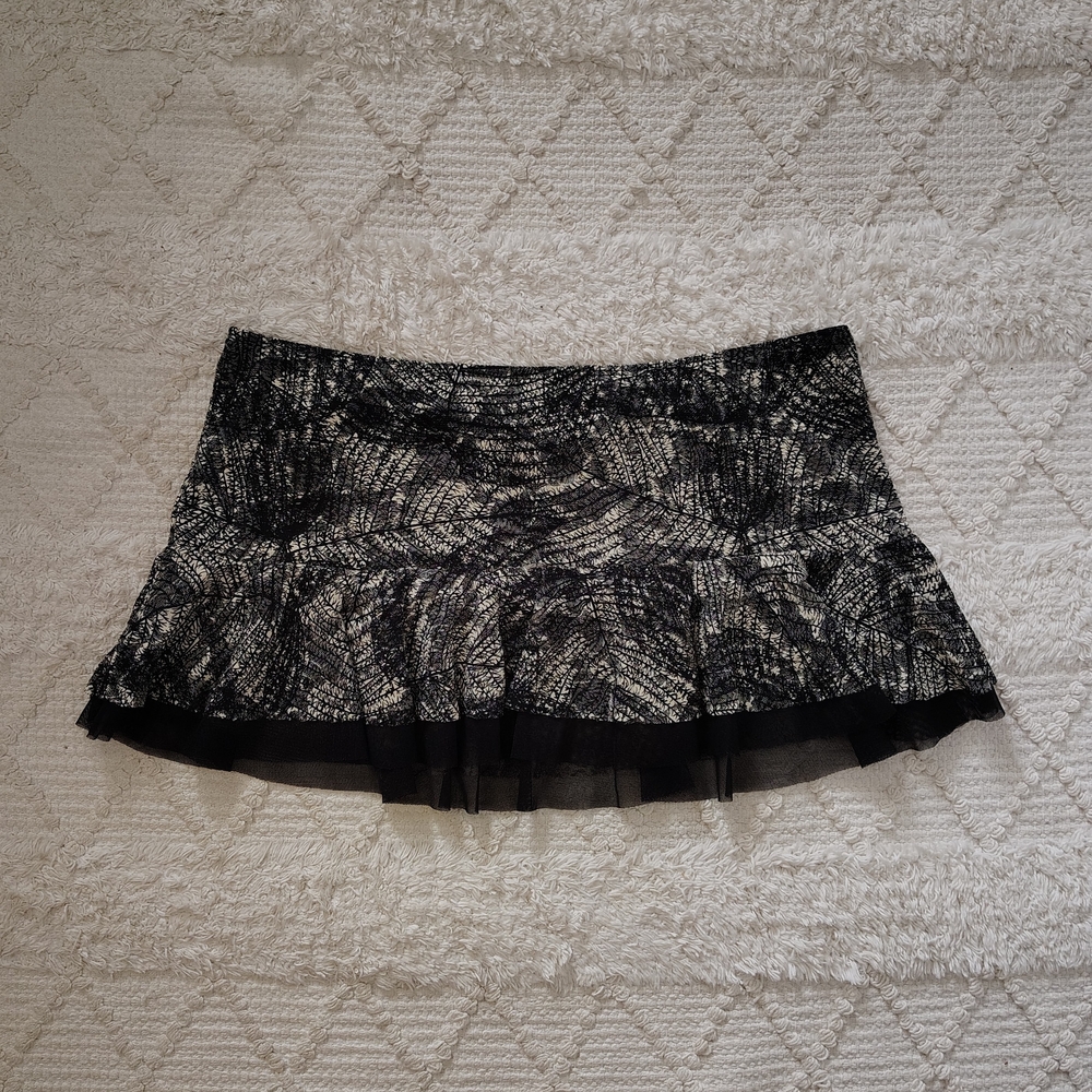 Elegant Black and White Women's Skirt